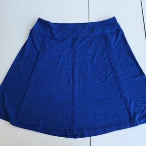 Sansara Yoga Skirt Built Athletic Stretch Womens Blue Sz XL